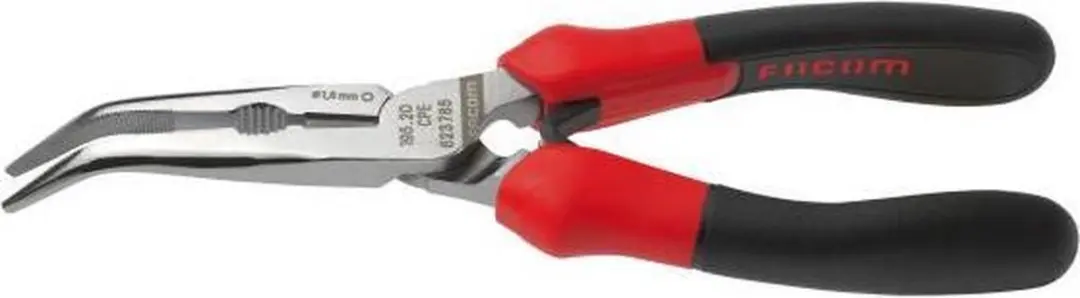 FACOM Tang 195A.20CPE - Halfronde punt - Rood