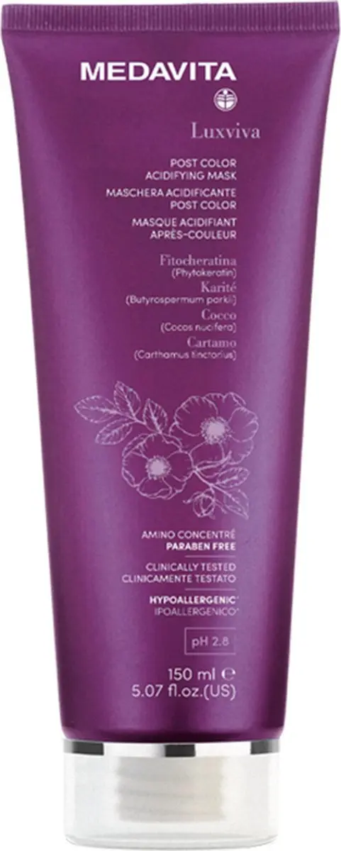 Medavita Luxviva Post Color Acidifying Mask 150ml