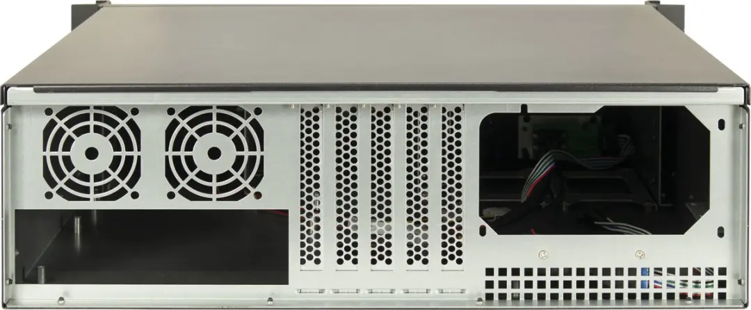 Inter-Tech 3U-K-340L Rack - 8x 3.5" 2x 2.5" - Zwart