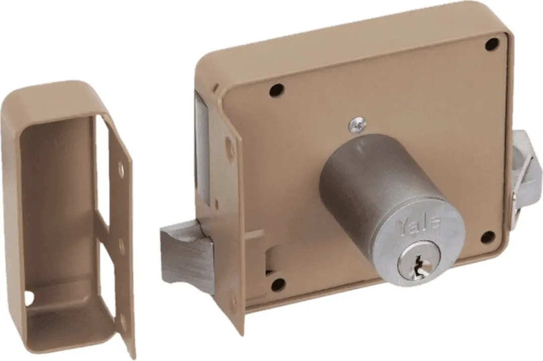 Yale Oplegslot 630 - 50mm Doornmaat - Bruin