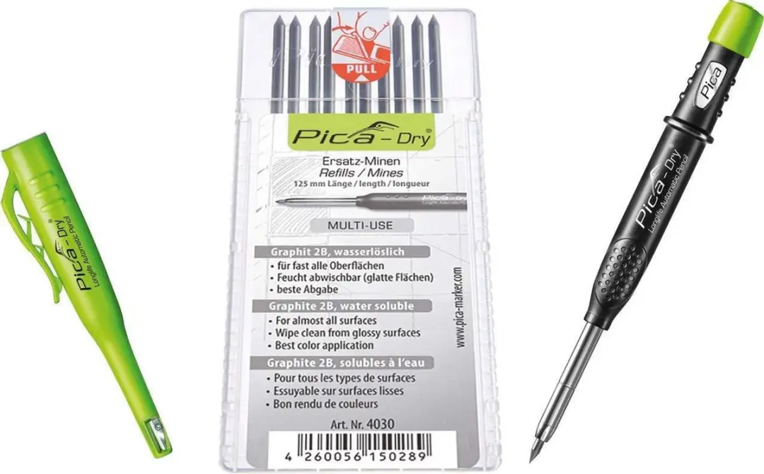 Pica Marker Dry Longlife 3030 Grafiet - 11 Stuks