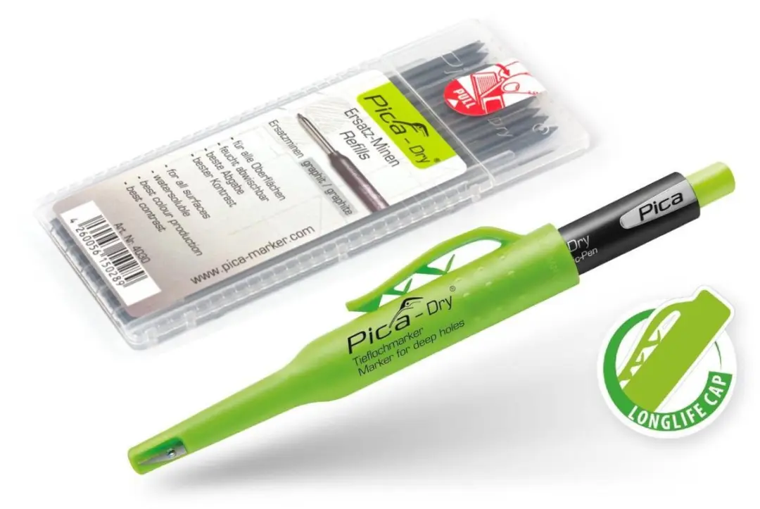 Pica Marker Dry Longlife 3030 Grafiet - 11 Stuks