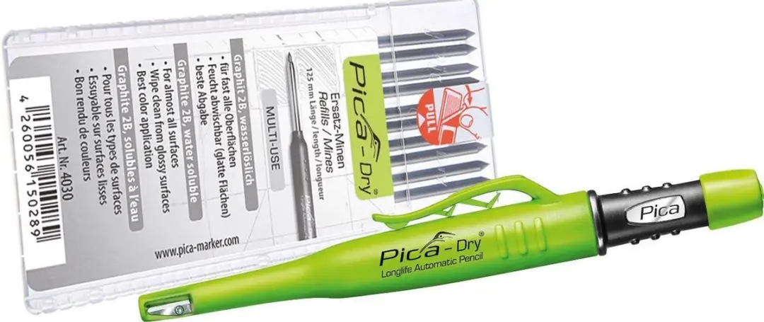 Pica Marker Dry Longlife 3030 Grafiet - 11 Stuks