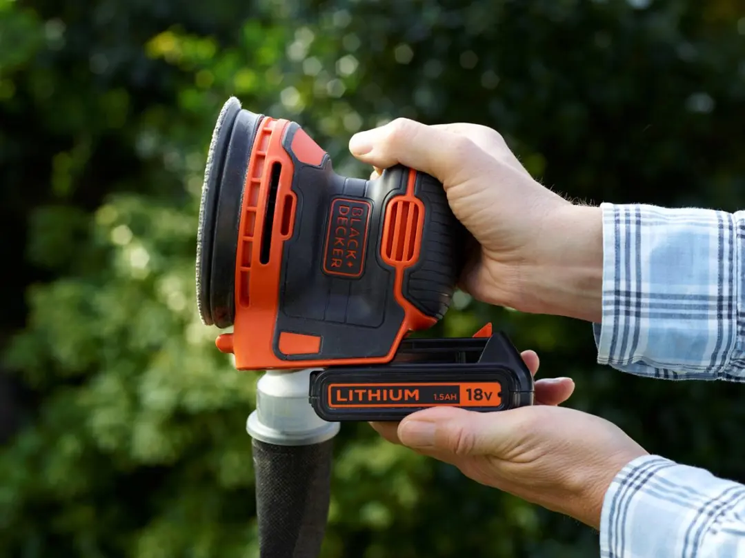 BLACK+DECKER BDCROS18-QW Excentrische Schuurmachine 18V - 1500mAh