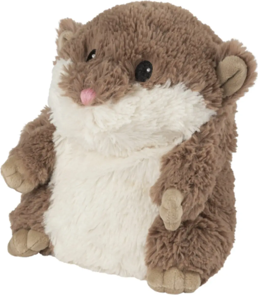Warmies Hamster Bruin/Wit