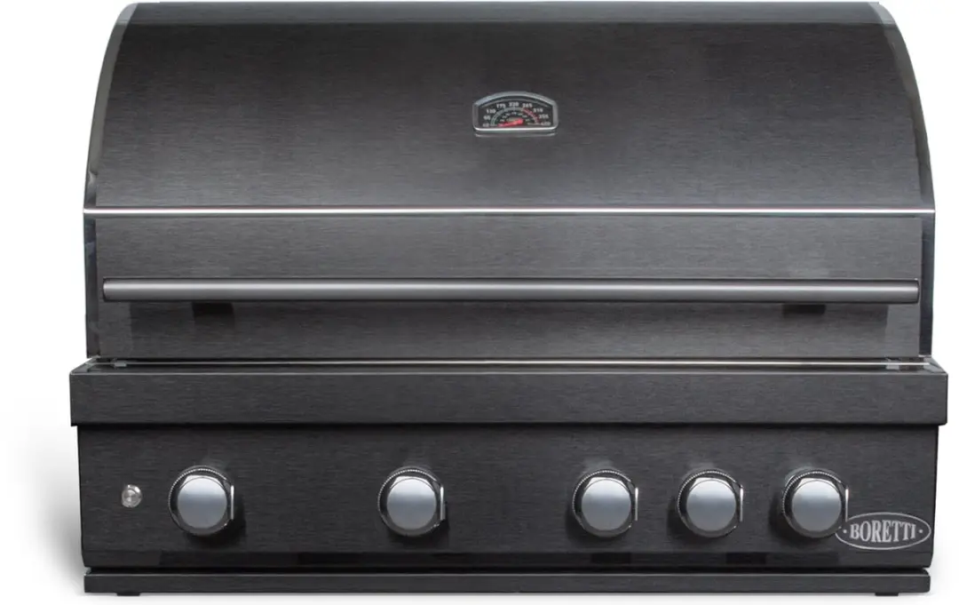 Boretti Imperatore Nero Gasbarbecue 5 Branders