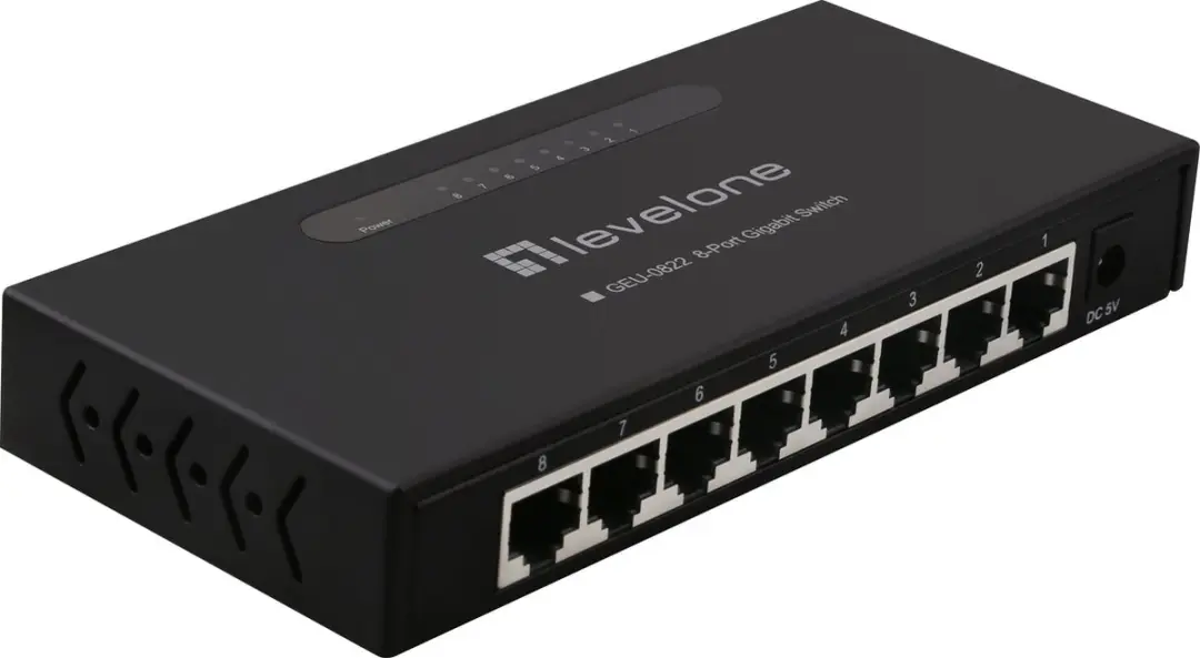 LevelOne GEU-0822 8-Port Gigabit Ethernet Switch