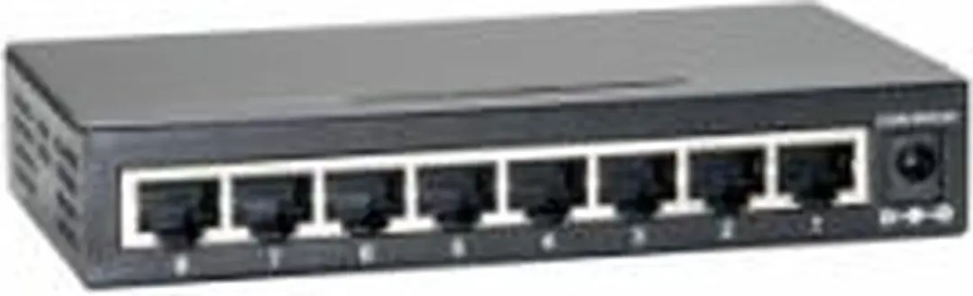 LevelOne GEU-0822 8-Port Gigabit Ethernet Switch - Zwart