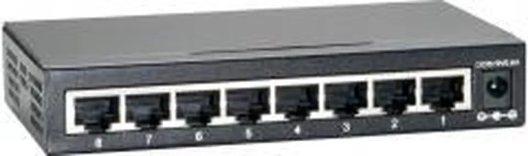 LevelOne GEU-0822 8-Port Gigabit Ethernet Switch - Zwart