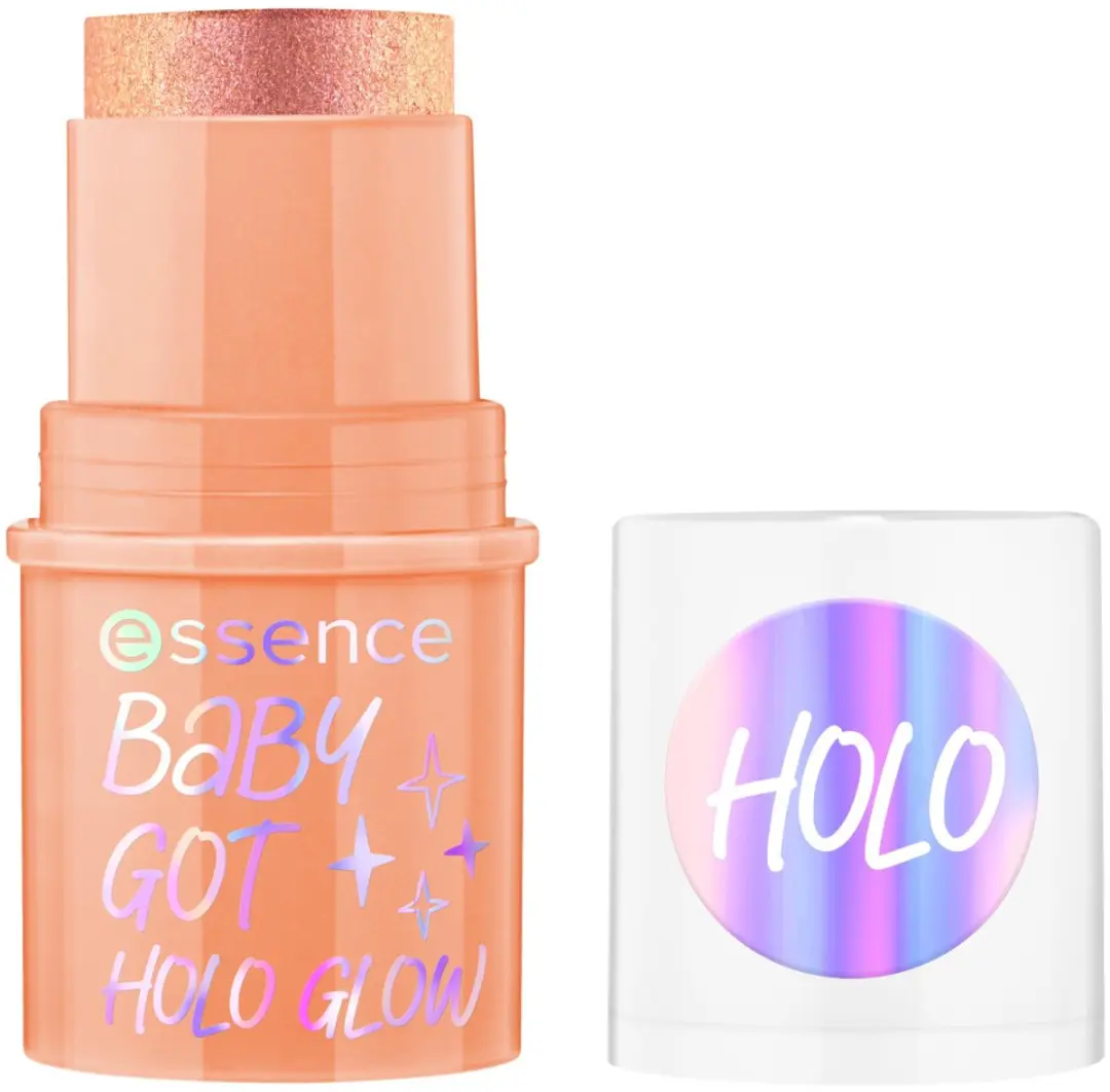 Essence Baby Got Holo Glow Highlighter Stick Holy Apricotly - 5g - afbeelding 6 van 6