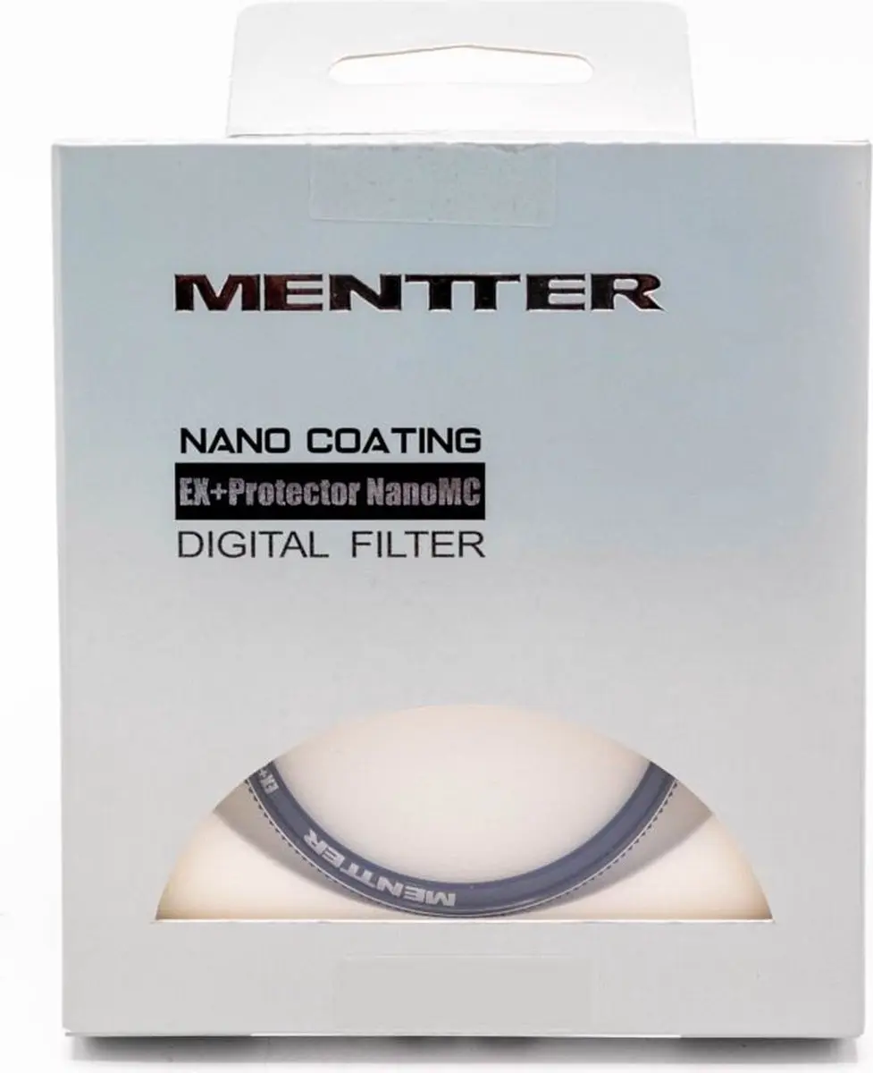Mentter Beschermfilter Ex+ Nanomc 82mm - Zilver - afbeelding 2 van 2