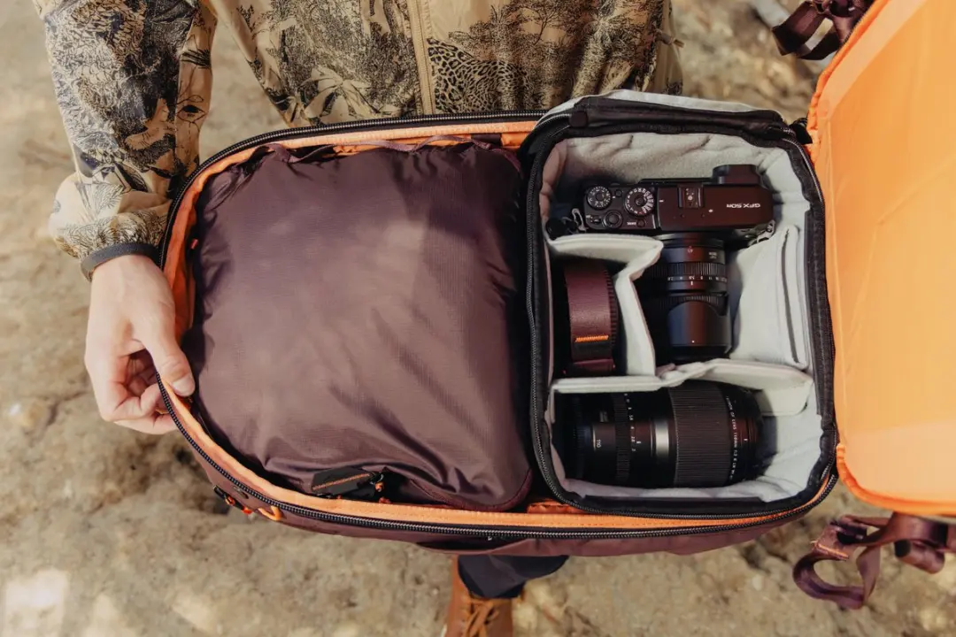 Peak Design Travel Backpack 45L Rugzak - Rood