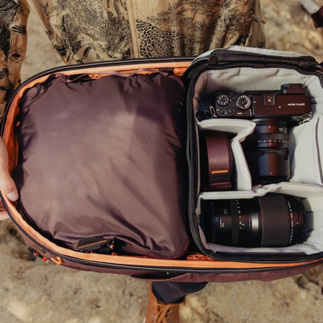 Peak Design Travel Backpack 45L Rugzak - Rood