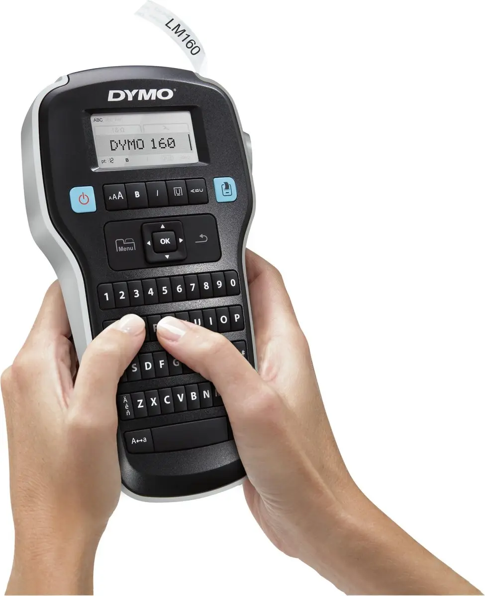 DYMO LabelManager 160 Labelprinter - Zwart/Zilver