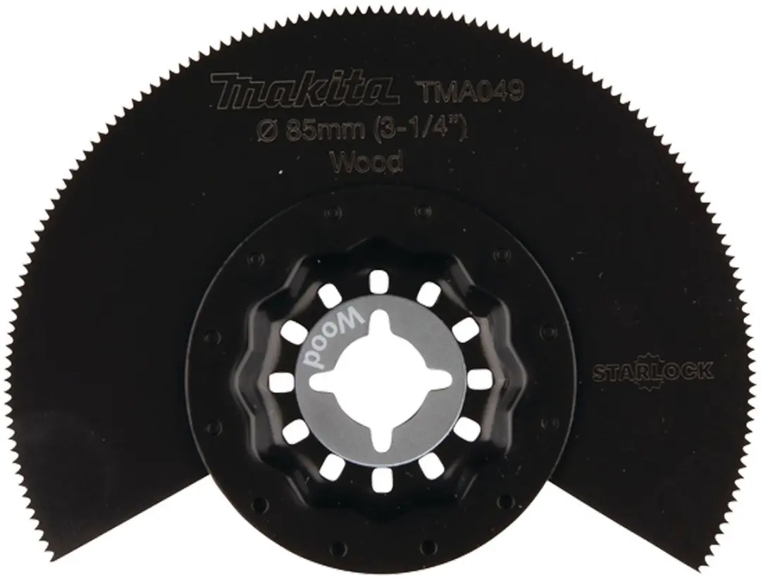 Makita TMA049 Segmentzaagblad 85mm Hout - afbeelding 6 van 6