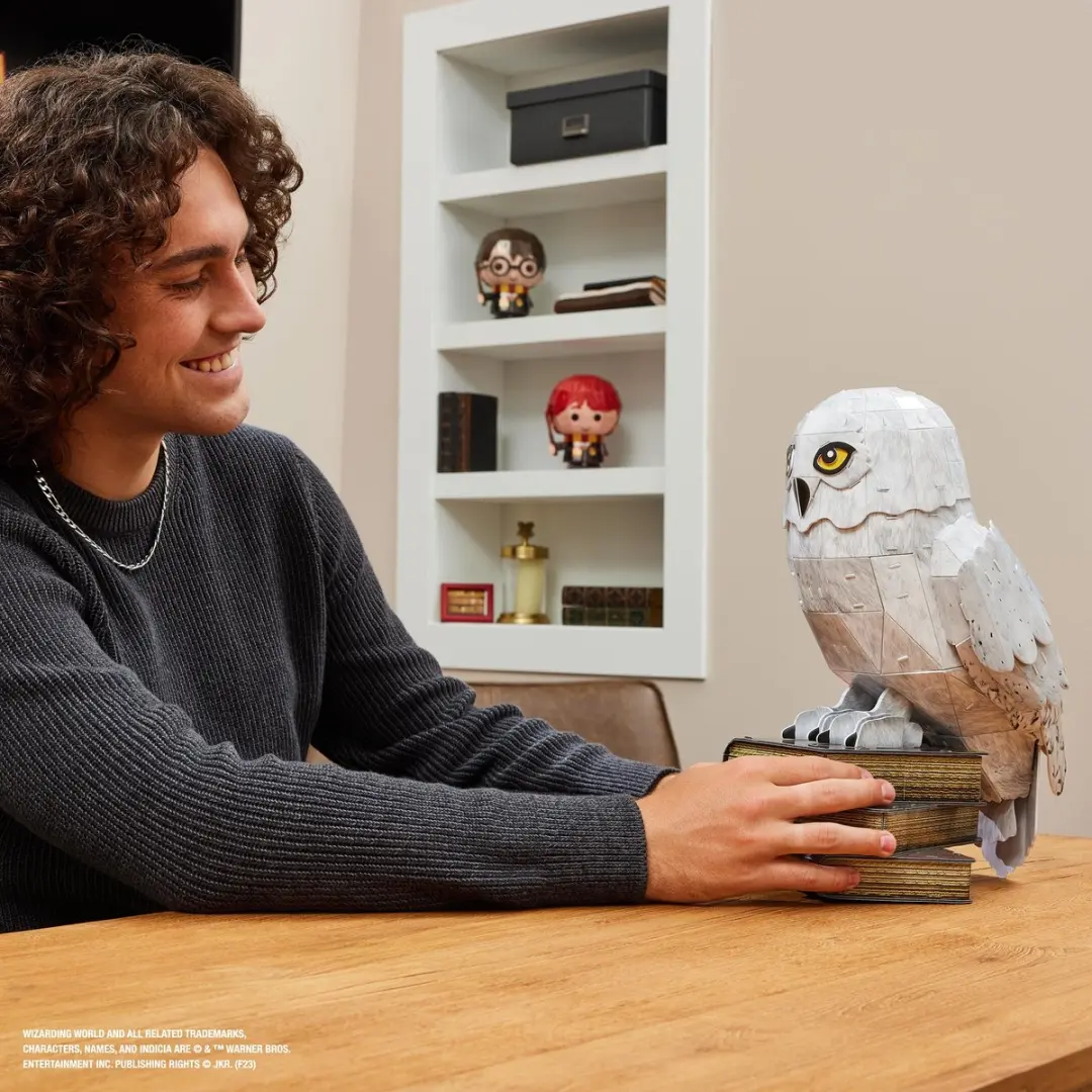 Spin Master Harry Potter 4D Build Hedwig 3D Puzzel - 118 Stuks