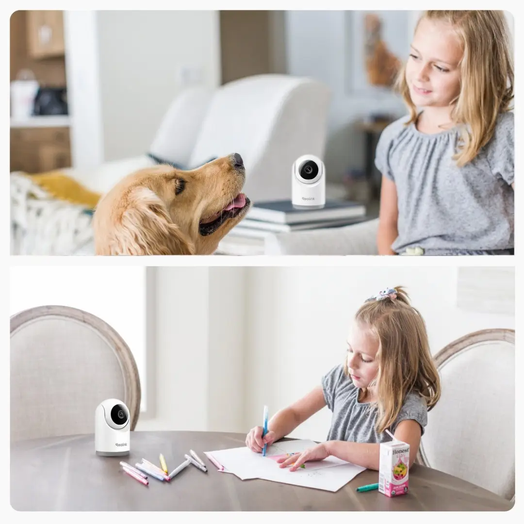 Reolink E321-W Binnen WiFi Camera 3MP - Wit/Zwart
