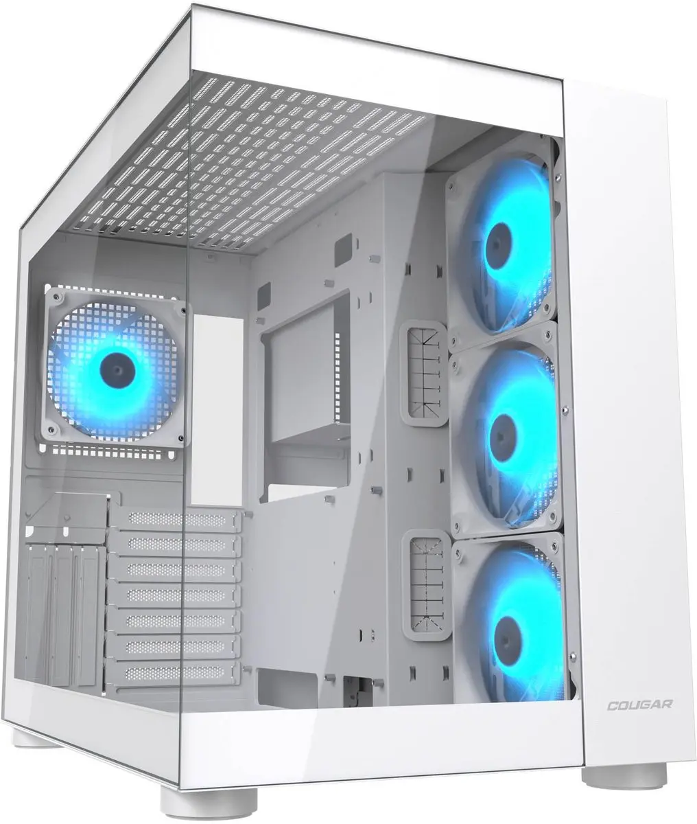 Cougar FV150 RGB Midi Tower Wit