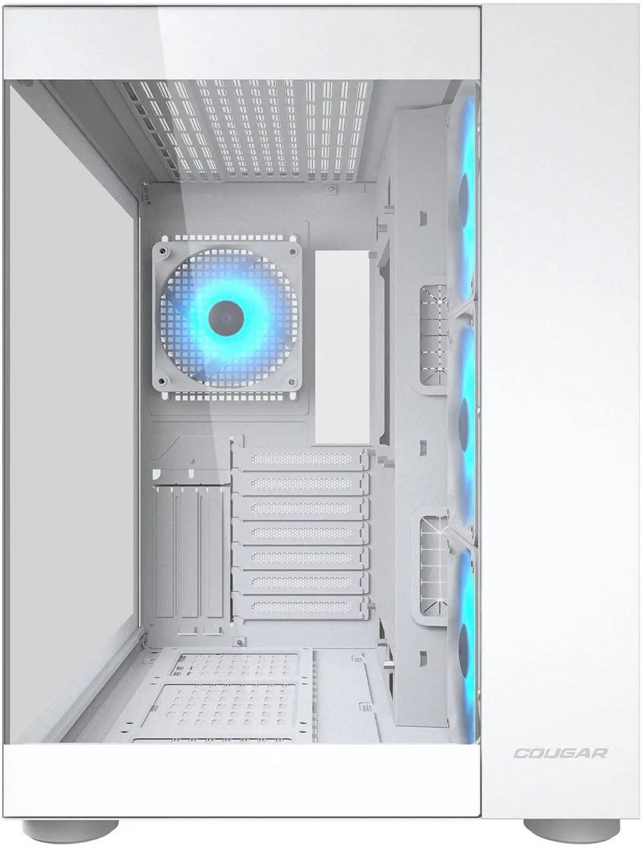 Cougar FV150 RGB Midi Tower Wit - 4 Ventilatoren
