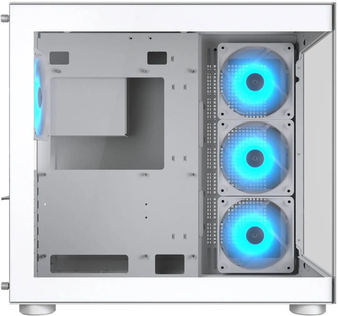 Cougar FV150 RGB Midi Tower Wit - 4 Ventilatoren