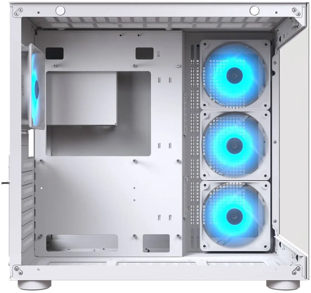 Cougar FV150 RGB Midi Tower Wit - 4 Ventilatoren