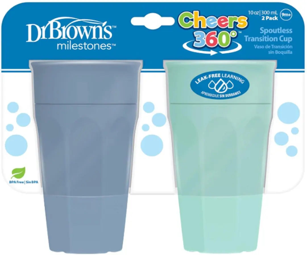 Dr. Brown's Milestones Cheers 360° Oefenbeker 300ml