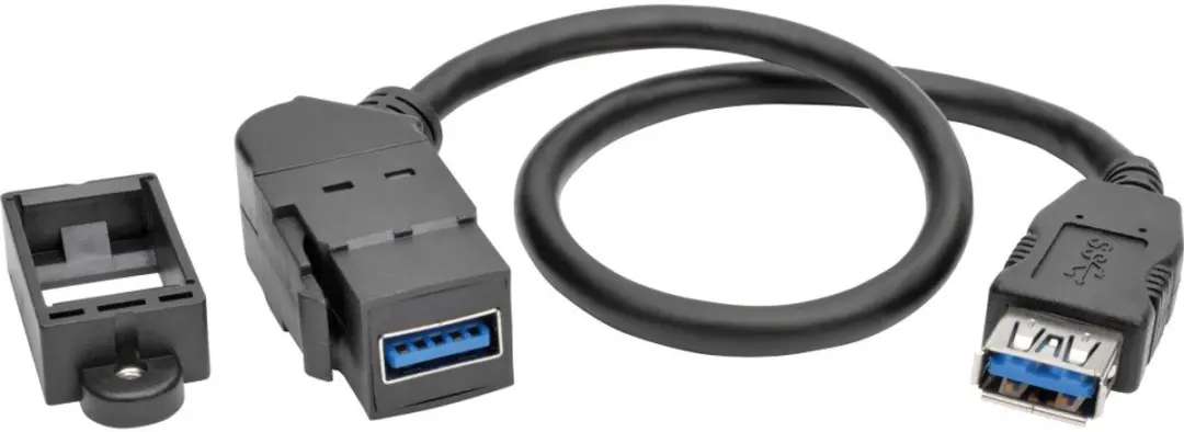 Tripp Lite U325-001-KPA-BK USB-kabel 0,3m