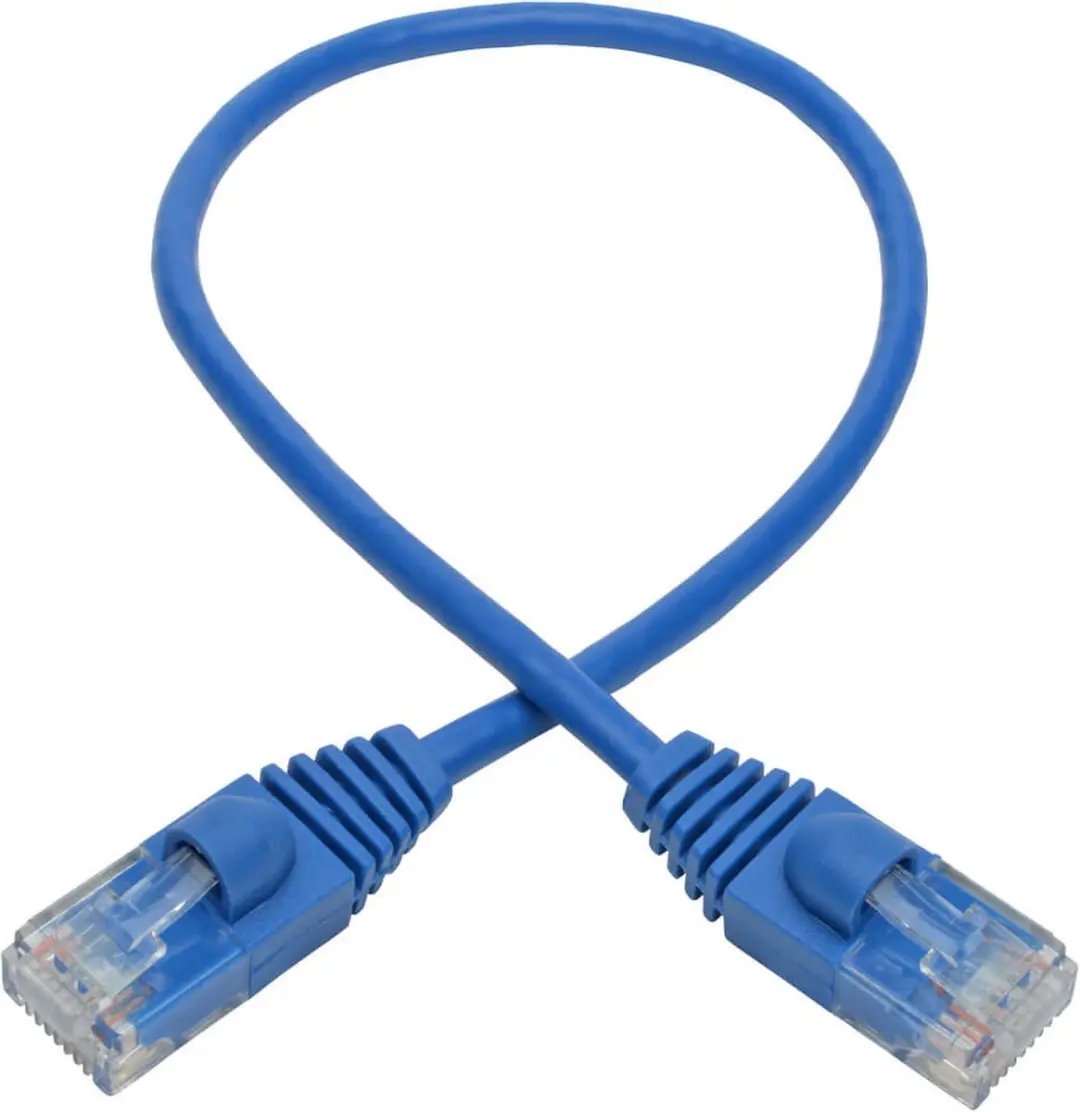 Tripp Lite N261-S01-BL Cat6a Patchkabel RJ45 - 30cm - Blauw