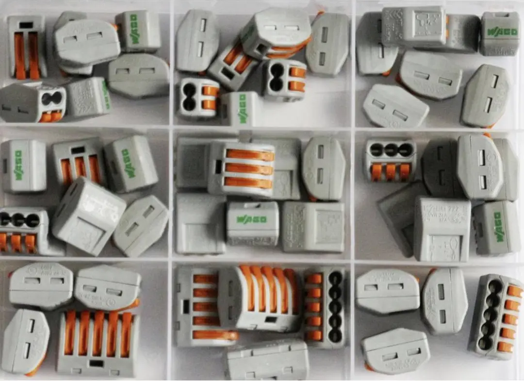 WAGO WA-741-744 Verbindingsklemmen - 54 Stuks