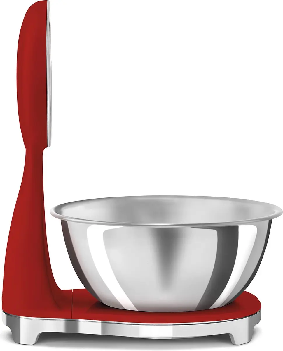 Smeg KSF01RDWW Keukenweegschaal - 5 kg - Rood