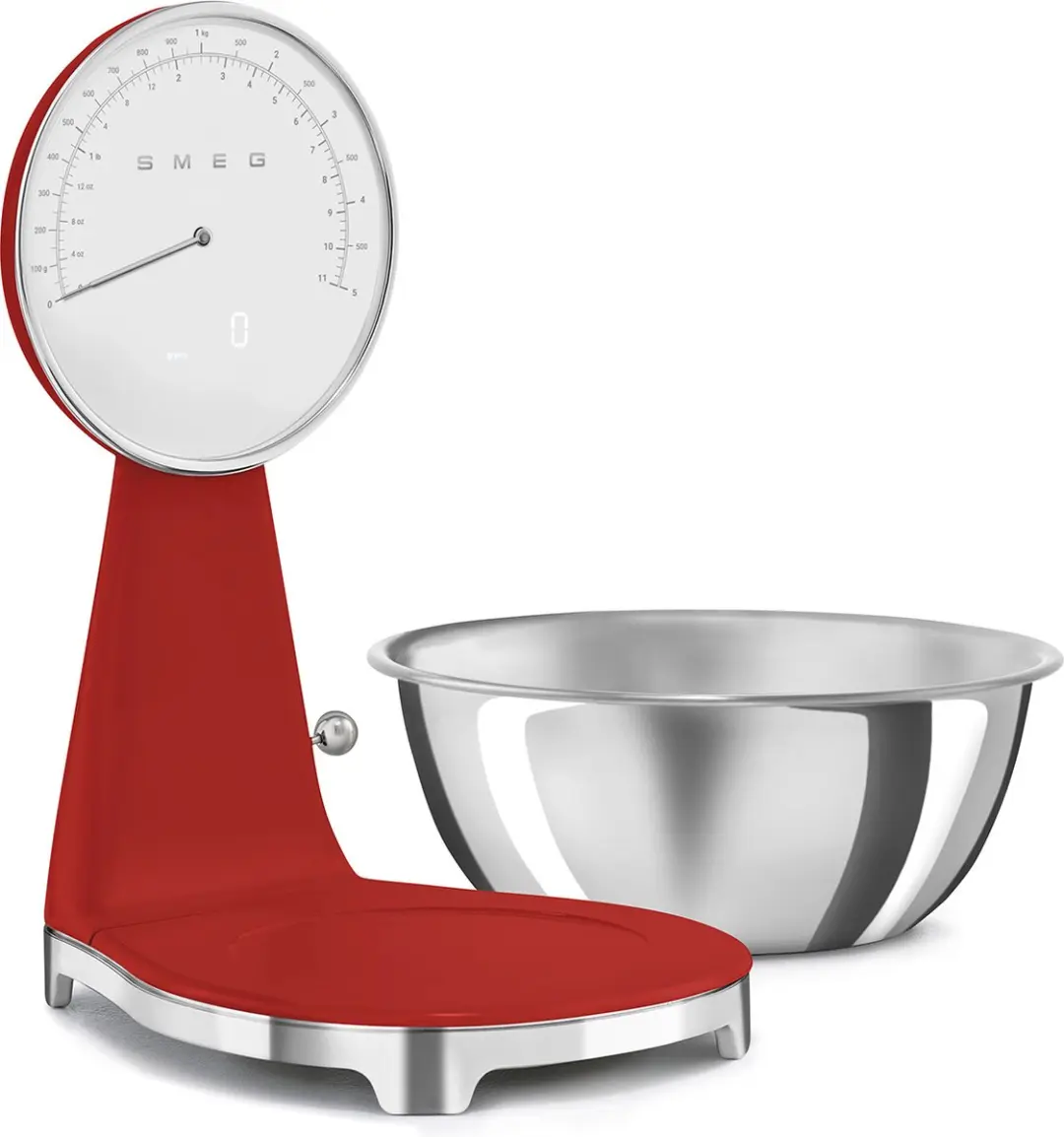 Smeg KSF01RDWW Keukenweegschaal - 5 kg - Rood