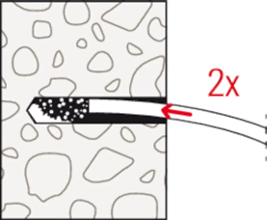 Fischer FIS EM Plus 390 S Epoxy Injectiemortel - 0.39L Grijs