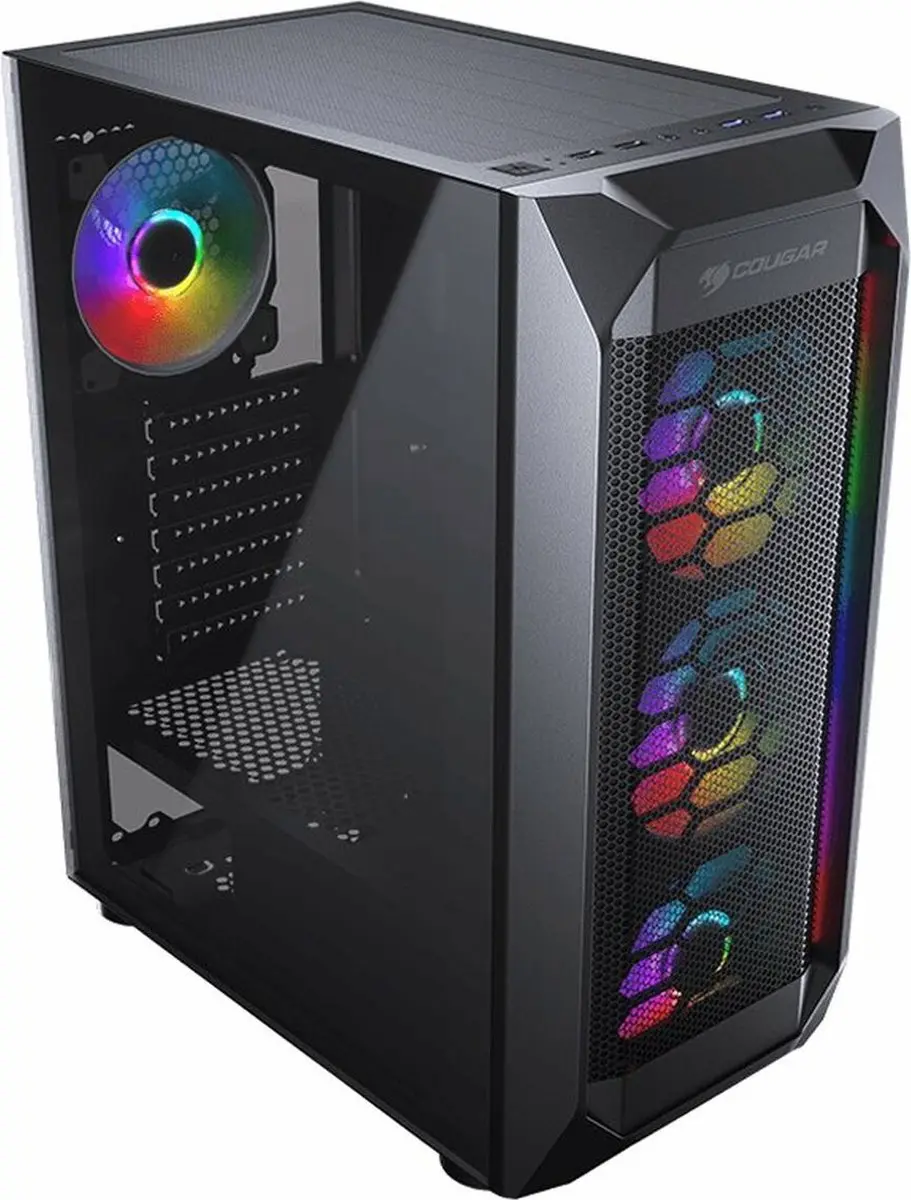 Cougar ATX Black Semi-tower - 4 Ventilatoren