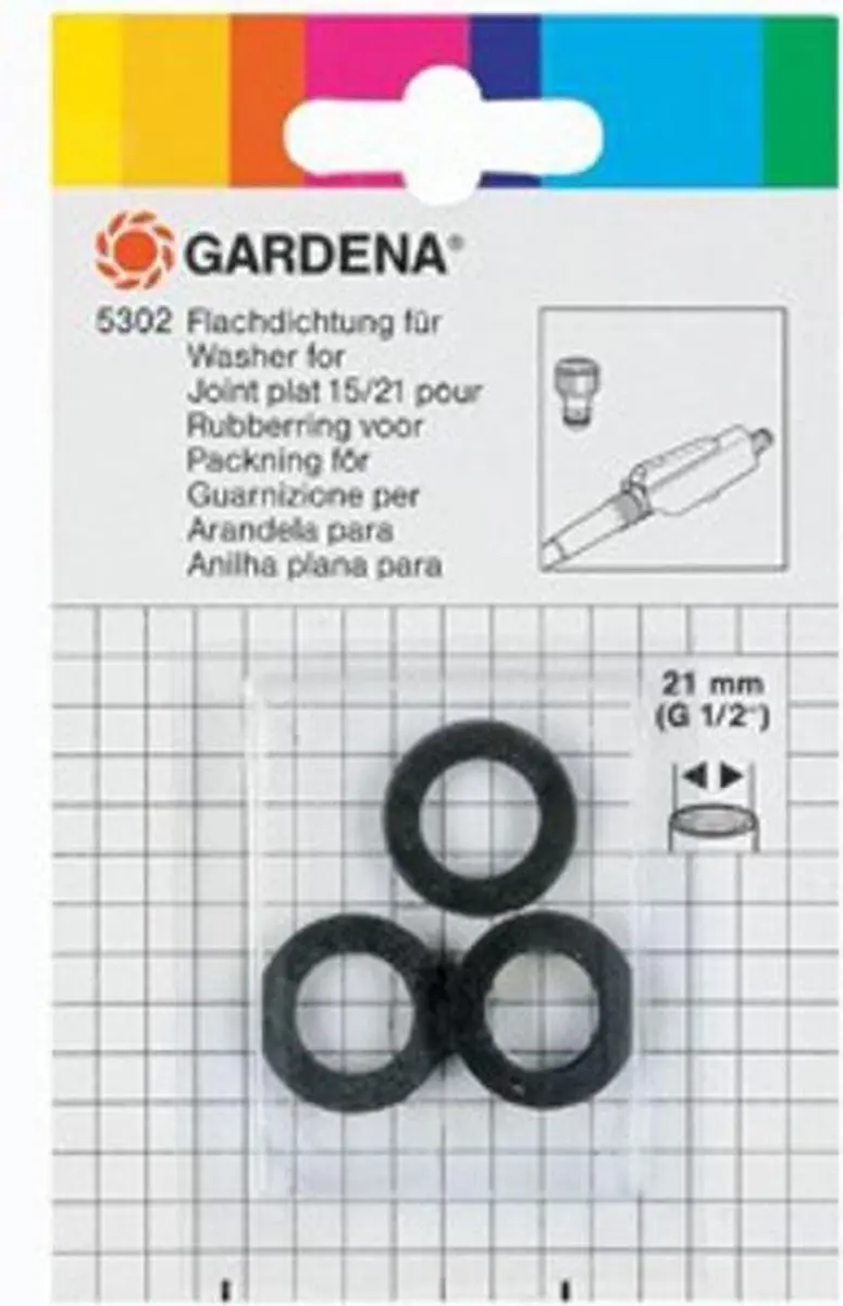Gardena Rubberen Ringen 21cm