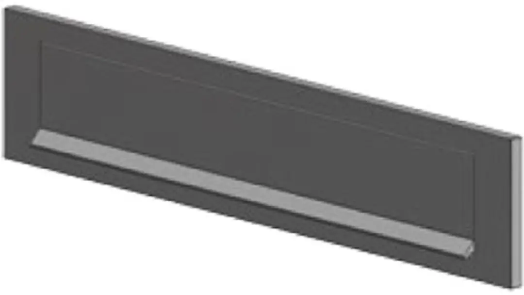 AMI Briefplaat TA Valklep 38-42mm F1 - 400043 - Grijs