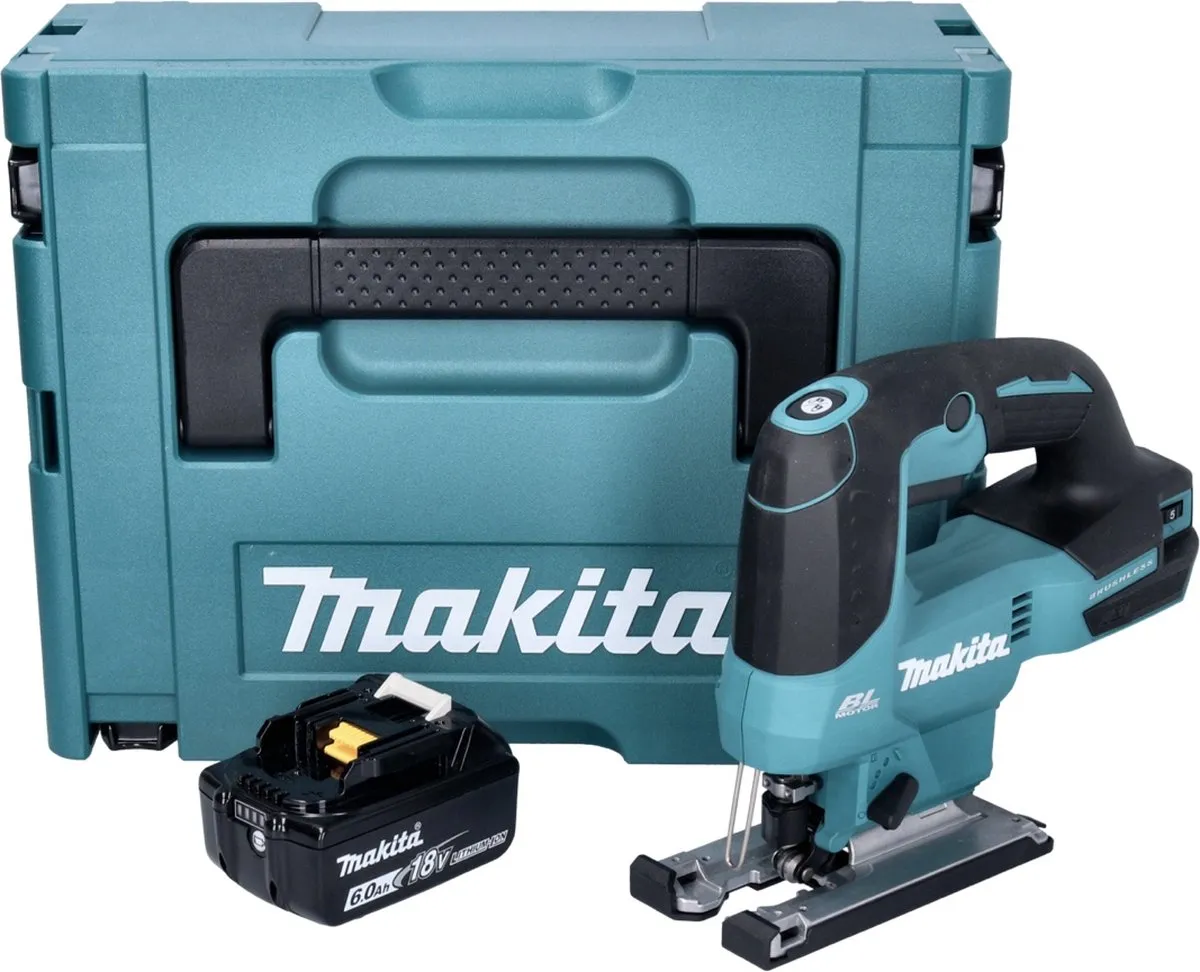 Makita DJV 184 Pendelzaag 18V - 6,0Ah + Makpac