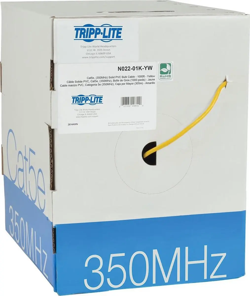 Tripp Lite N022-01K-YW Cat5e Kabel