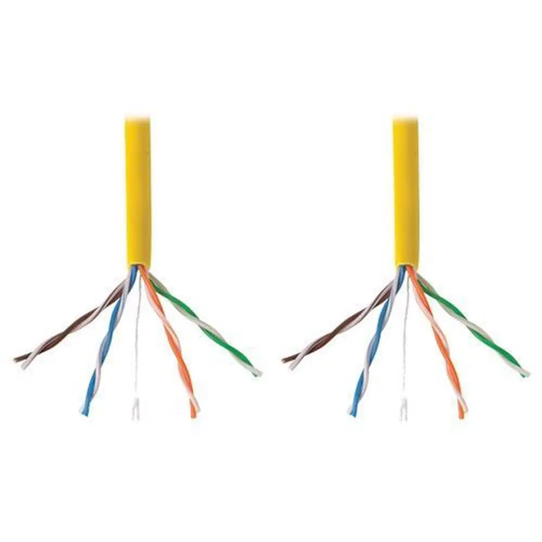 Tripp Lite N022-01K-YW Cat5e Kabel - 350 MHz - 305m - Geel