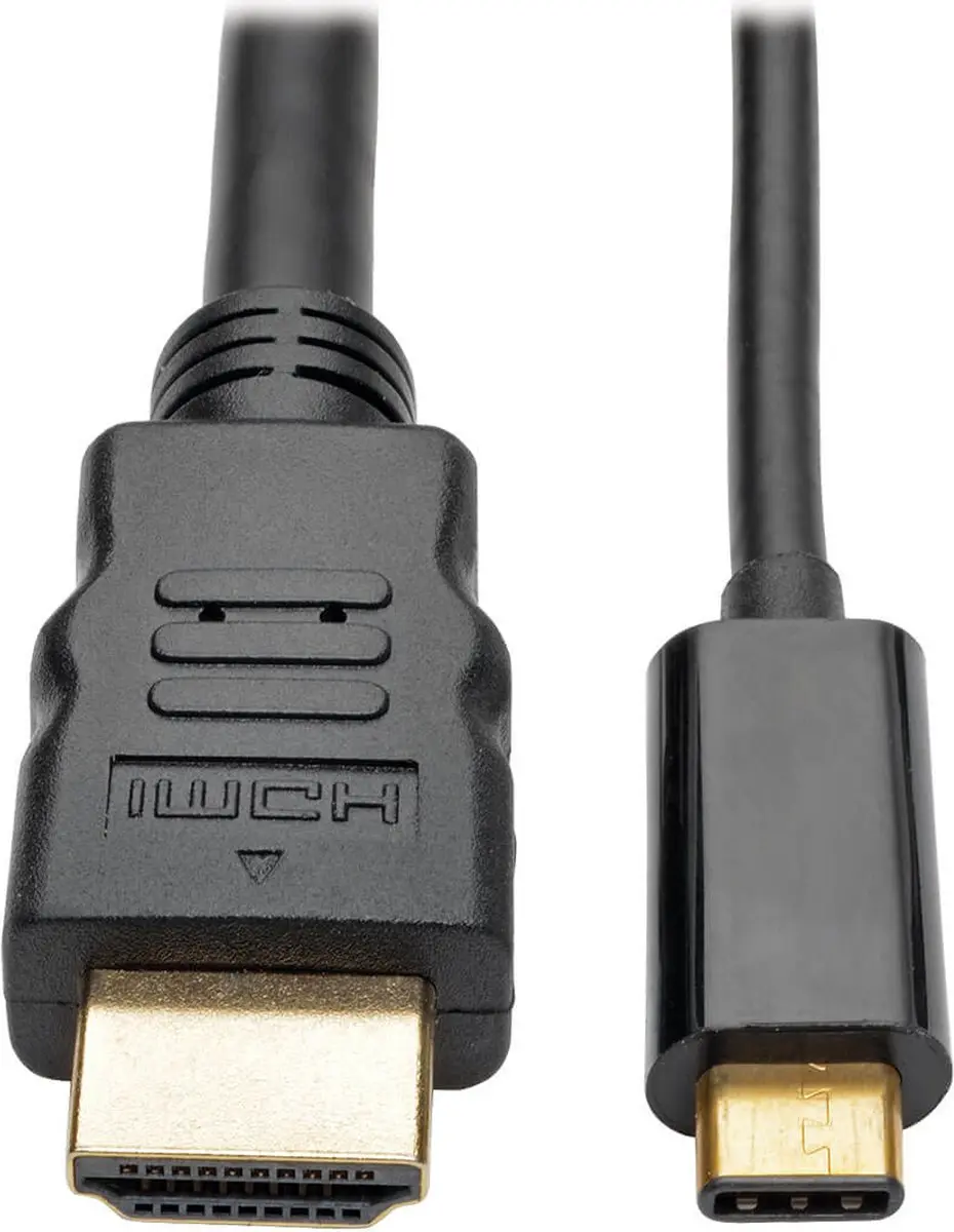 Tripp Lite U444-016-H USB-C 3.1 naar HDMI Tussenstuk - Zwart