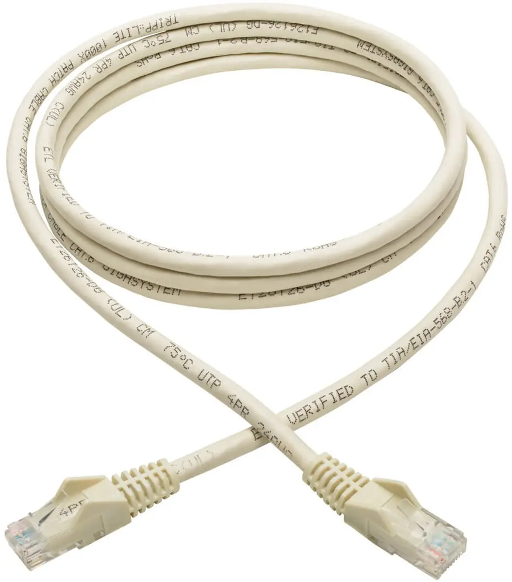 Tripp Lite N201-006-WH Netwerkkabel Cat6 1,8m - Wit