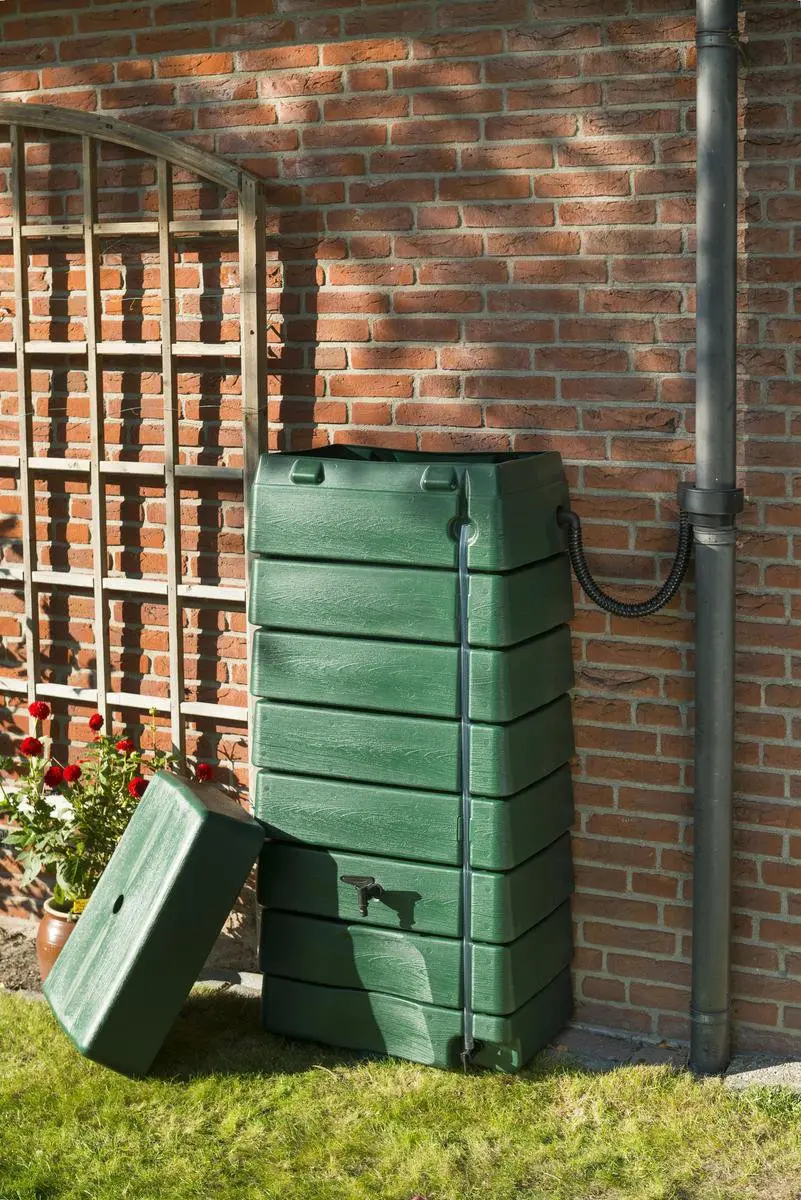 Nature Regentank 276L - Groen - Muurmodel