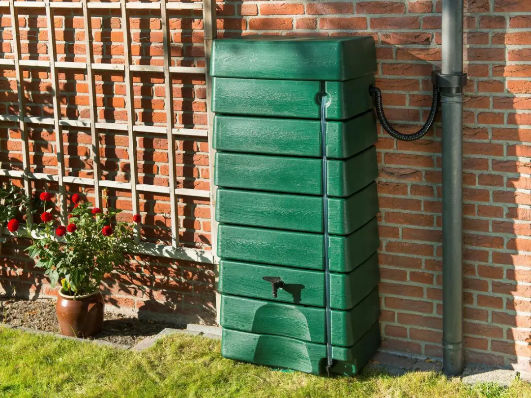 Nature Regentank 276L - Groen - Muurmodel
