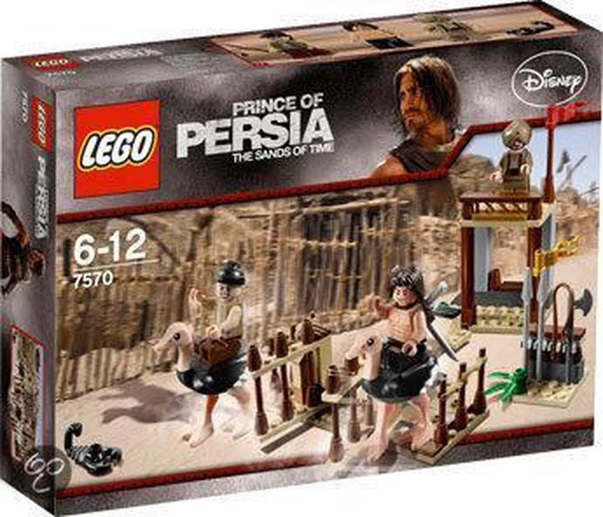 LEGO Prince of Persia Struisvogelrace 7570 - 3 Minifiguren