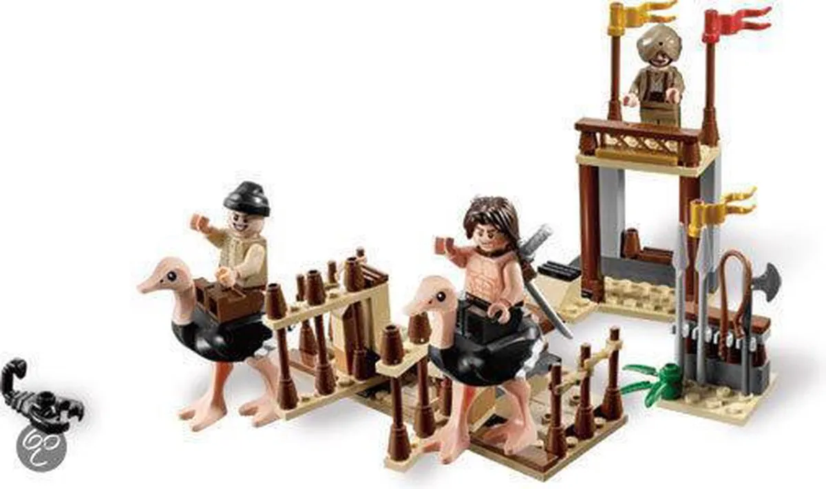LEGO Prince of Persia Struisvogelrace 7570 - 3 Minifiguren
