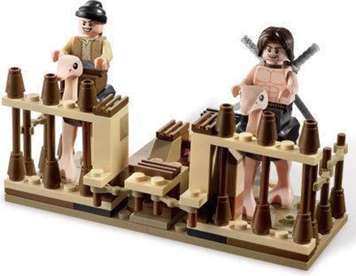 LEGO Prince of Persia Struisvogelrace 7570 - 3 Minifiguren