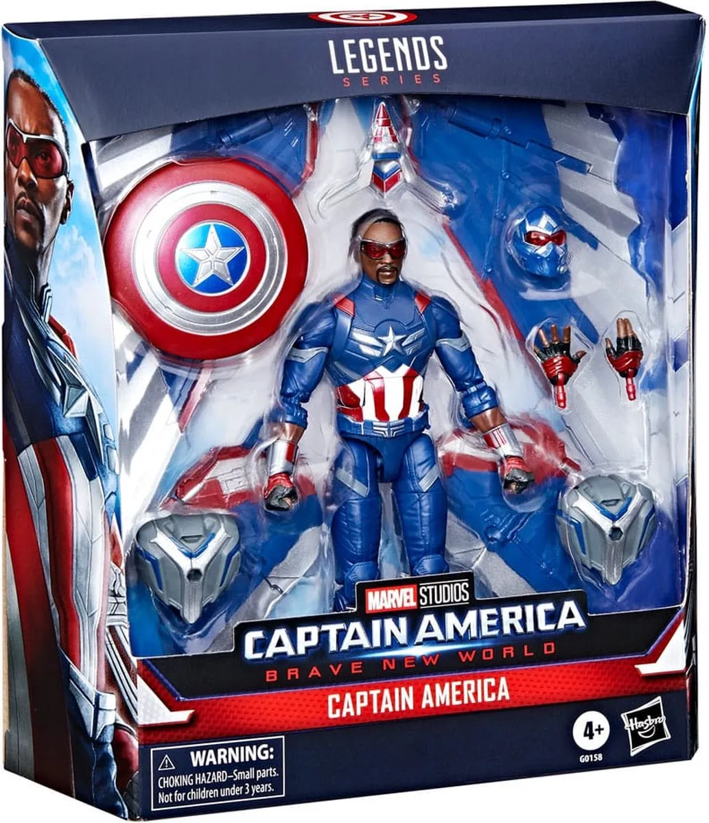 Hasbro Marvel Legends Captain America Brave New World Action Figure 15cm - G01585L0
