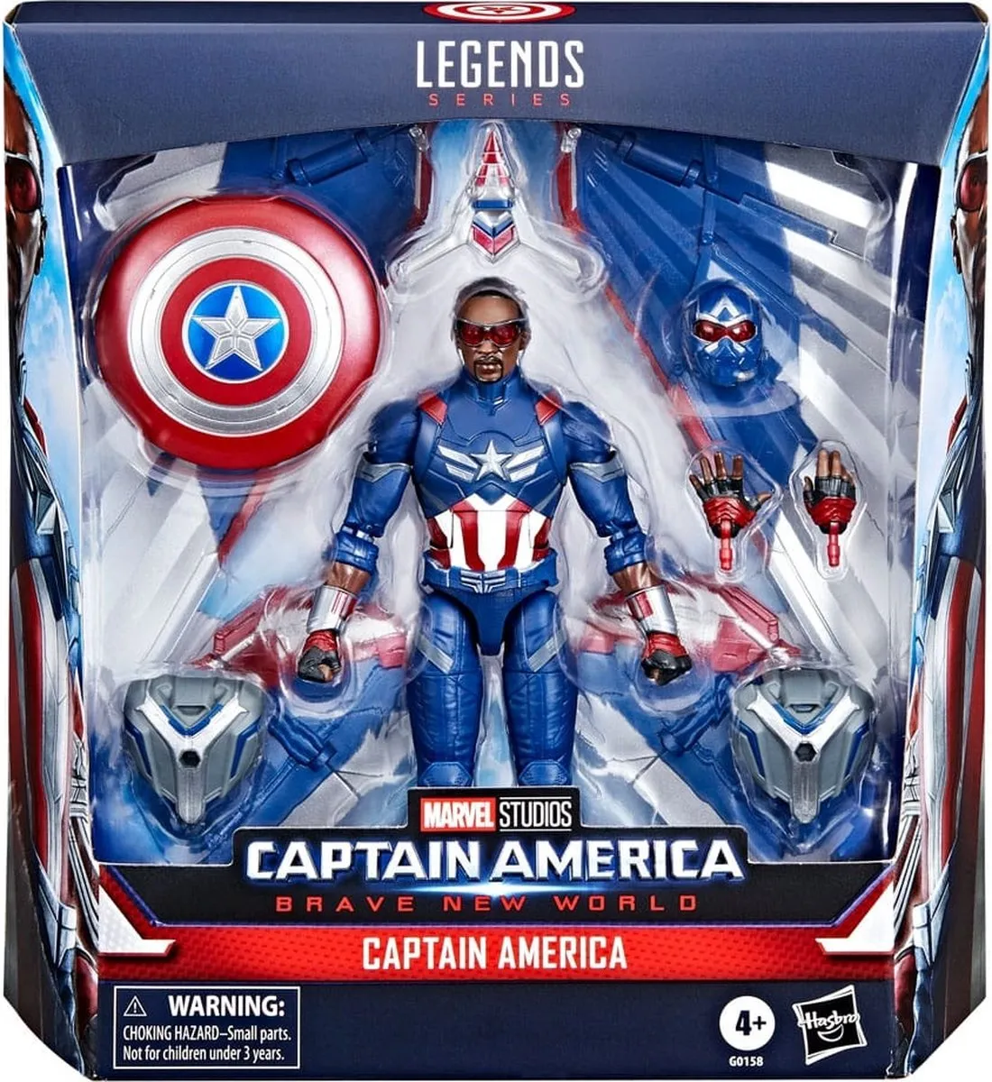 Hasbro Marvel Legends Captain America Brave New World Action Figure 15cm - G01585L0