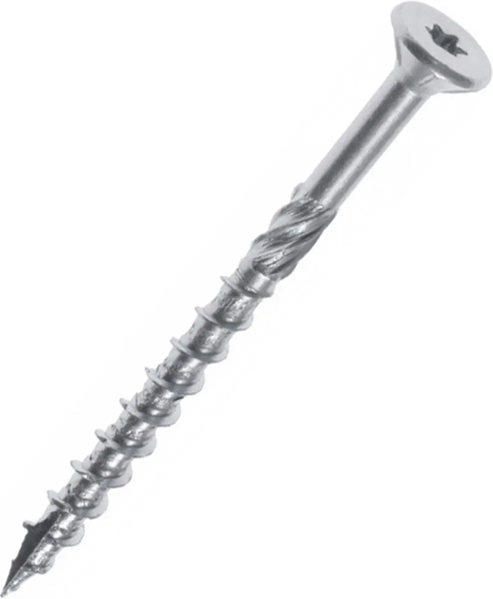 Woodies Ultimate Torx Verzinkt 6x80 Platverzonkenkopschroef - 200 Stuks