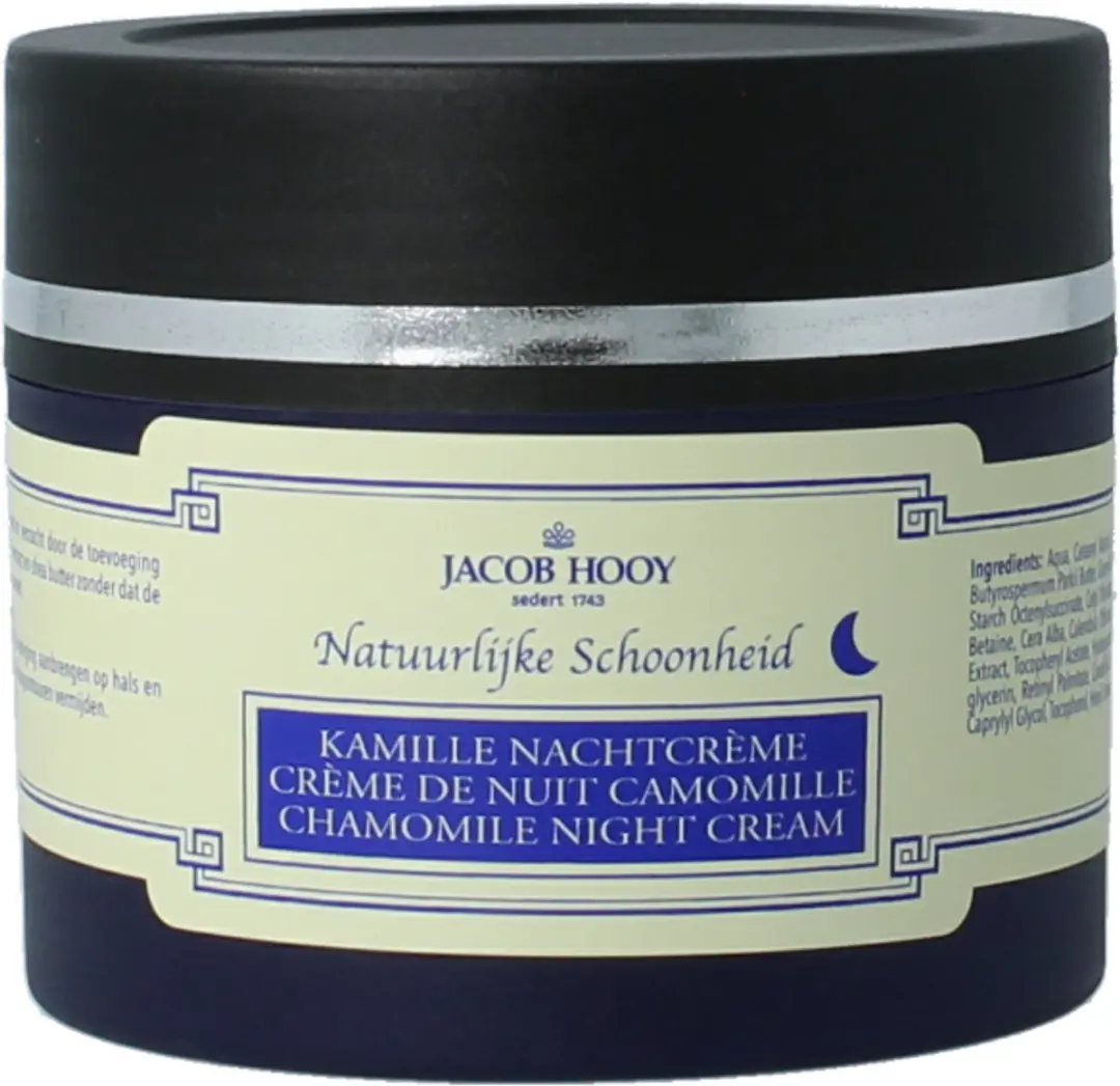Jacob Hooy Kamille Nachtcrème 150ml