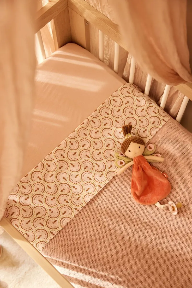 Jollein Baby Deken Wieg 75x100cm Silk Rose